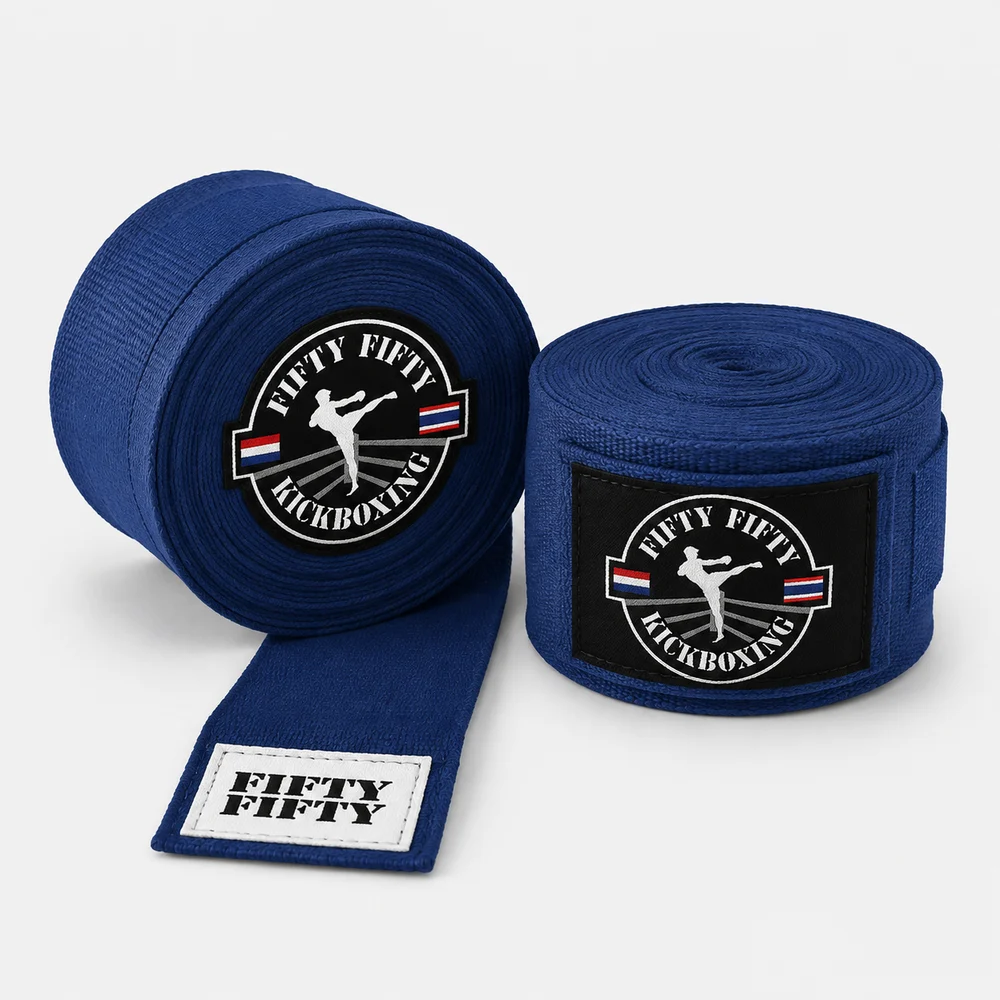 Handwraps — ontwerp in diepblauw